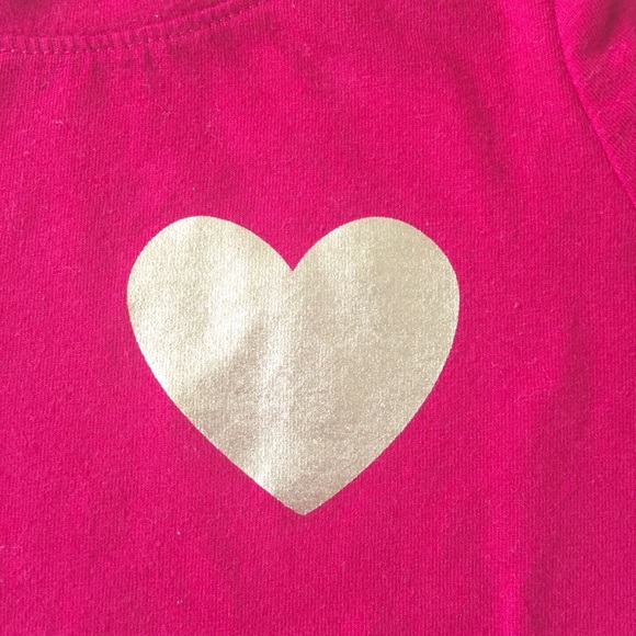 Red Cat&Jack Valentine Shirt w/ Gold Heart❤️ - Picture 2 of 4